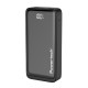 POWER BANK POWERTECH PT-1327 22.5W 20000mAh BLACK